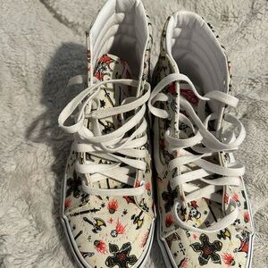 Hellfire Stranger Things High-Top Sneakers